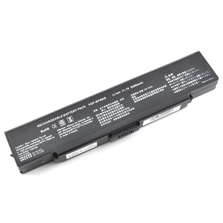 6 Cell Sony Vaio PCG-7113L Battery Black - Click Image to Close
